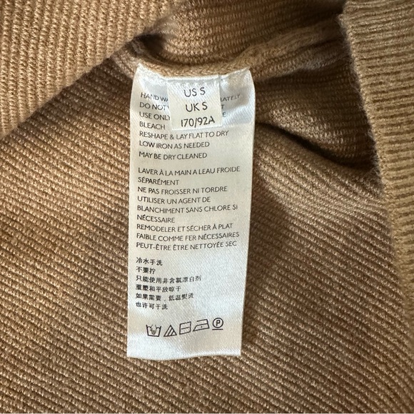 Free People Islander Sweater Mini Dress in Sand, Size Small - Picture 6 of 7